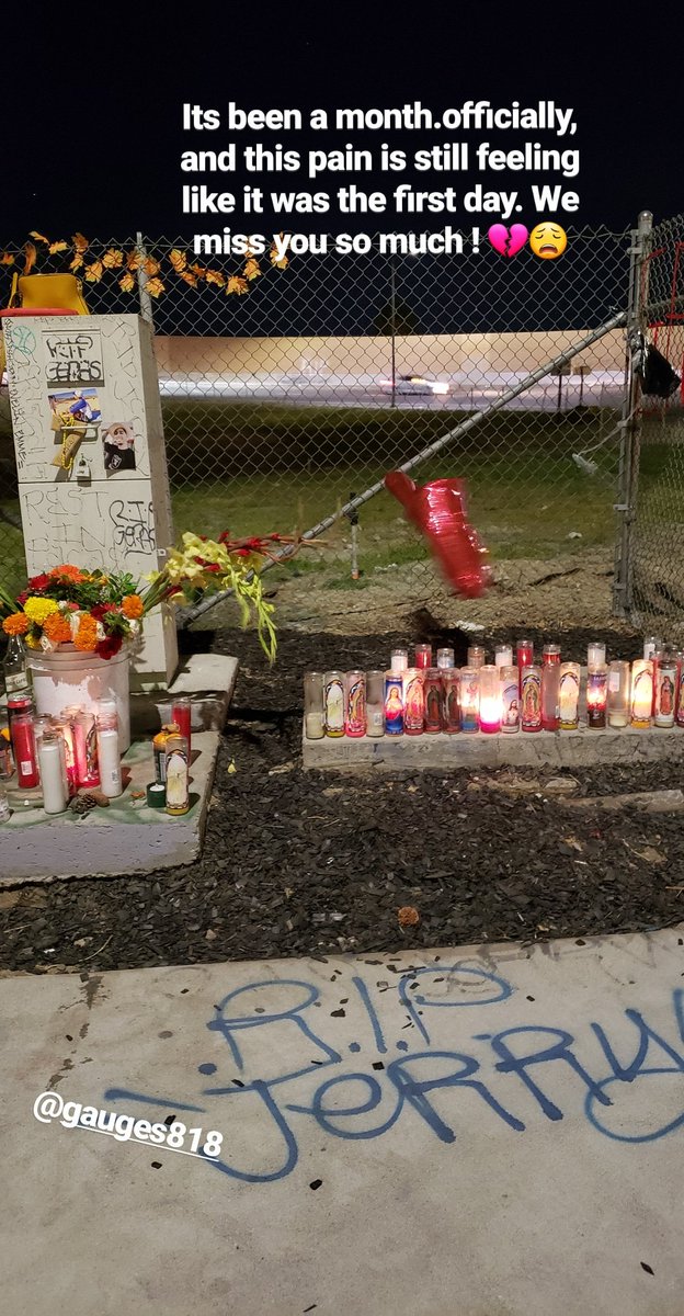 JassyMarie7's tweet photo. Today hurts just like the day I got that phone call, we miss you so much and it hurts me to see our son hurt so much since you've been gone. We love you 💔😩🙏🏼 @Gauges818 #alwaysmissingone #ripjerry #samaniego https://t.co/QK1Bl8C4ns