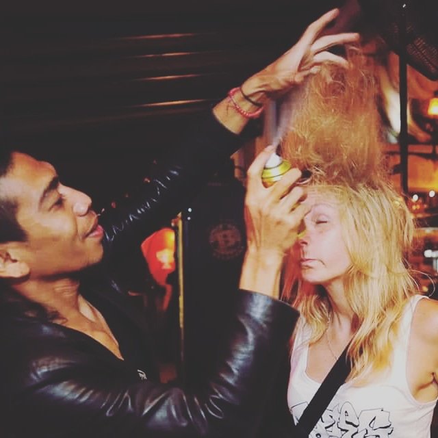 Quest_Rock_Band's tweet photo. When you're on break and a fan asks for a Mohawk like yours 😜
#Quest #questband #officialquestband #indonesia #questofficial #rocknroll #rock #music #rocknight #rockshow #mohawk #rockhair #hair #friends #fan #party #engkyrockmantic #fun #live #bali #hairdo #maintainthemane https://t.co/MAEe0t93Ol