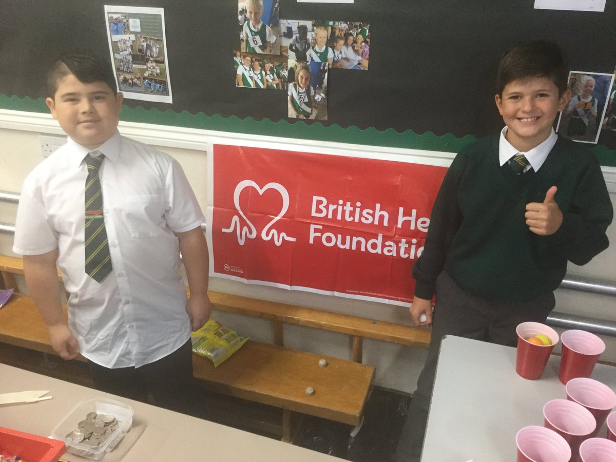 ArthurBugler's tweet photo. Well done to the children in Year 6 for raising over £400 for the British Heart Foundation to end their topic called ‘Blood Heart’. A huge thank you to everyone for supporting this event and helping to raise a fantastic amount... @TheBHF 
#BestSchoolYearEver
#LifeAtOsborne https://t.co/5vf20ZI14Z
