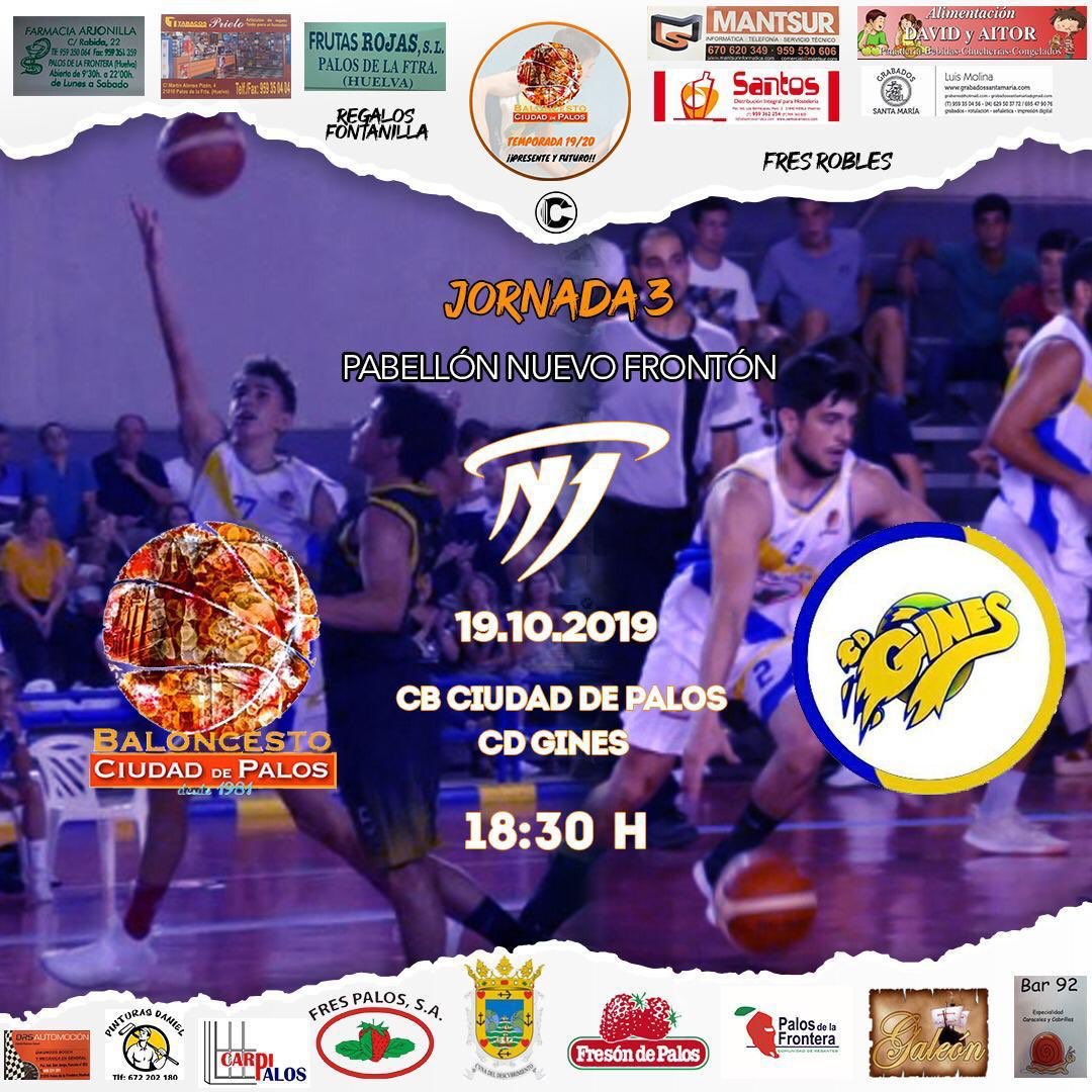 cbcdpalosfans's tweet photo. 💥¡GAMEDAY!🏀 ¡DÍA DE PARTIDO!
🗓 Jornada 3 - Liga regular
🆚 @cdgines .
🕡 18:30h
📍 Pabellón Nuevo Frontón 
@CiudaddePalos 
#gameday #presenteyfuturo #juntosllegamosmáslejos @DiarioHuelva @huelva24deporte https://t.co/sWSWyK2uwv