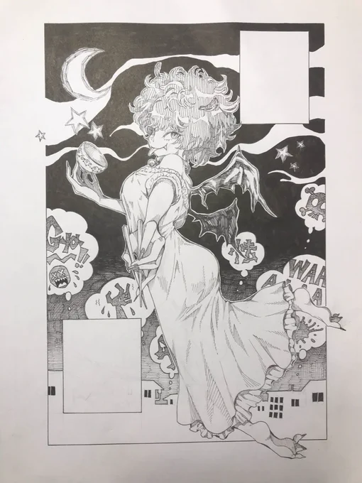 こんなん描いてる 