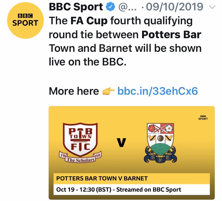 Brox boro club page tweet media