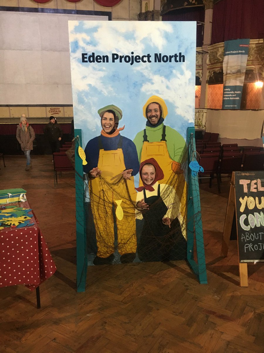 Excellent 1st day of #edenprojectnorth conversations. Come &amp; join us today 12-8 @ the beautiful <a href="/MorecambeWG/">Morecambe Winter Gardens</a> <a href="/LancasterCC/">Lancaster City Council</a> <a href="/EdenMorecambe/">Eden Project Morecambe</a>