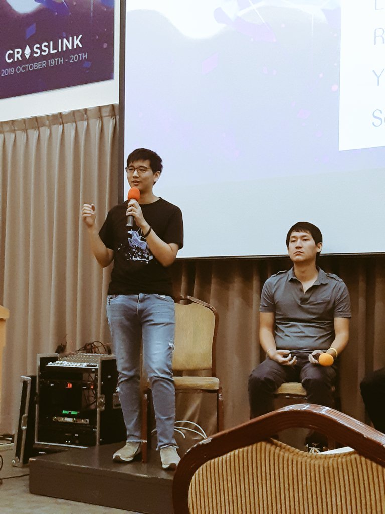 eth_taipei's tweet photo. Thanks panelists @raulvk @liamihorne Albert Ni @yurikonishijima @notscottmoore & moderator @ChihChengLiang! The discussion of building developers community went really well. Thanks Phini Yang & @juin_cc for your questions. #crosslink19 #CrosslinkTaiwan #ethereum #community https://t.co/0PbZMb5Ndg