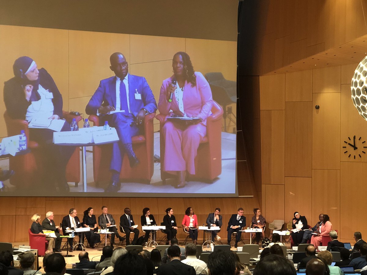 A very powerful intervention by <a href="/dickkawooya/">Dick Kawooya</a> on the libraries panel about the need for international standards on exceptions and limitations for libraries and a very strong positive response from Ms. Jihan Williams how the Caribbean has the same needs. #copyright #CRLEConf