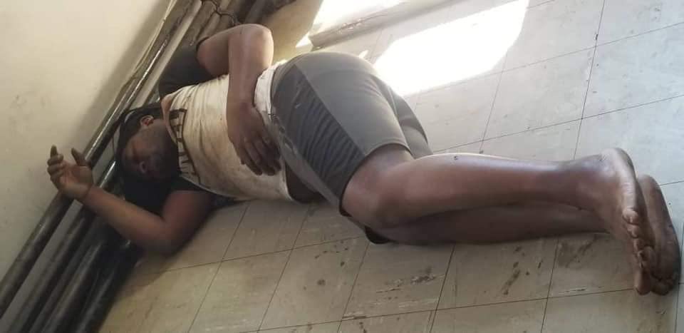 This young man was a vendor who was 1 of 11 arrested by the police. He has died on account of beatings by the police. His name is Hillary Tafadzwa Samangani.This is a State that kills citizens but wants to get the same citizens to march against sanctions invited by THIS brutality