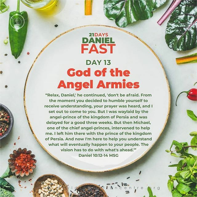 dcclagos's tweet photo. Day 13: GOD OF THE ANGEL ARMIES 
Scripture Focus: Daniel 10:12-14.
.
.
The Daniel Fast Devotional Day 13 is up. Link in the Bio👆https://t.co/rRqvnqVCfN
.
.
TOGETHER FOREVER MARRIAGE CONFERENCE 2019 is TODAY
.
.
. 
#dccisland #danielfast #day13 #fastin… https://t.co/V4qao27QYY https://t.co/iutq4wmReo