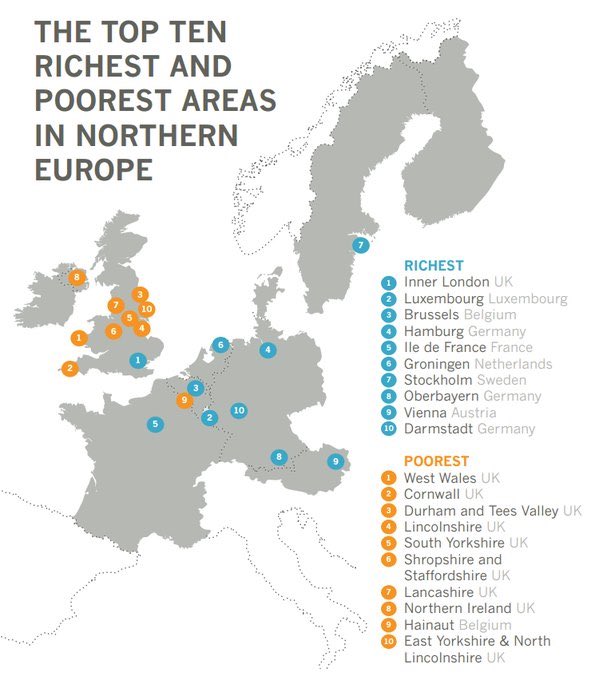 @SlugForAButt @pauloftarsis1 @sarahwollaston You’re very ignorant. Tory austerity has made much of the UK poorer than the rest of Northern Europe. The GDP per capita in Ireland is higher than the UK.