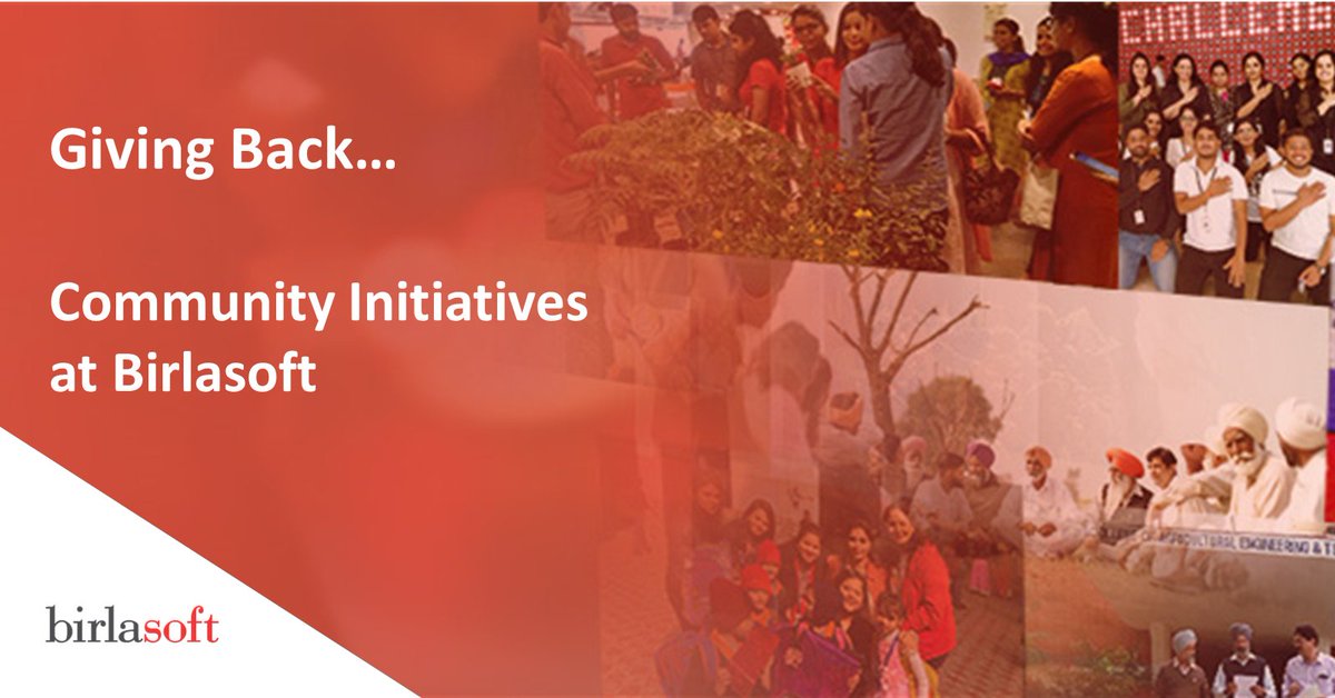 birlasoft's tweet photo. Our #CommunityInitiatives projects aim to provide "Sustainable livelihood" to the society we live. To achieve this goal, we work on #innovative projects on #Environment, #ChildEducation, Health and #womenempowerment. https://t.co/EaG3b1yRlr #BForC #BirlasoftForCommunity https://t.co/qzx3IOB8bQ