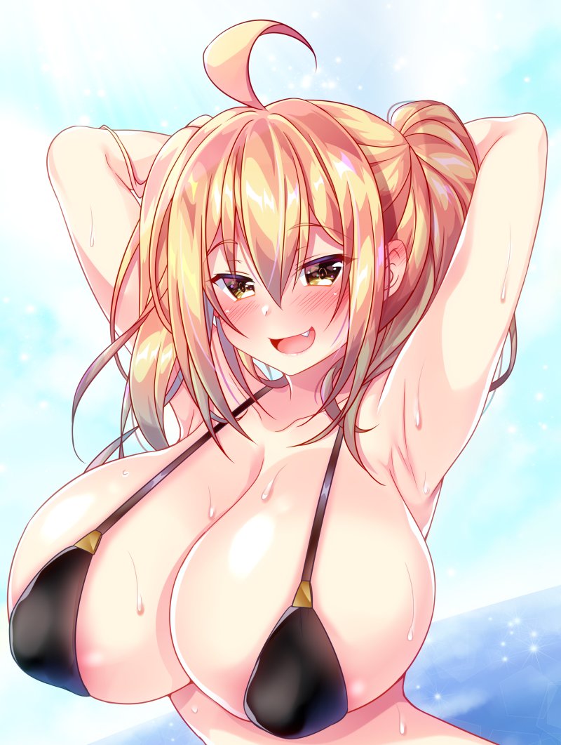 はらせて～😇 #巨乳を貼るとRTといいねがブワアアァって伸びる 