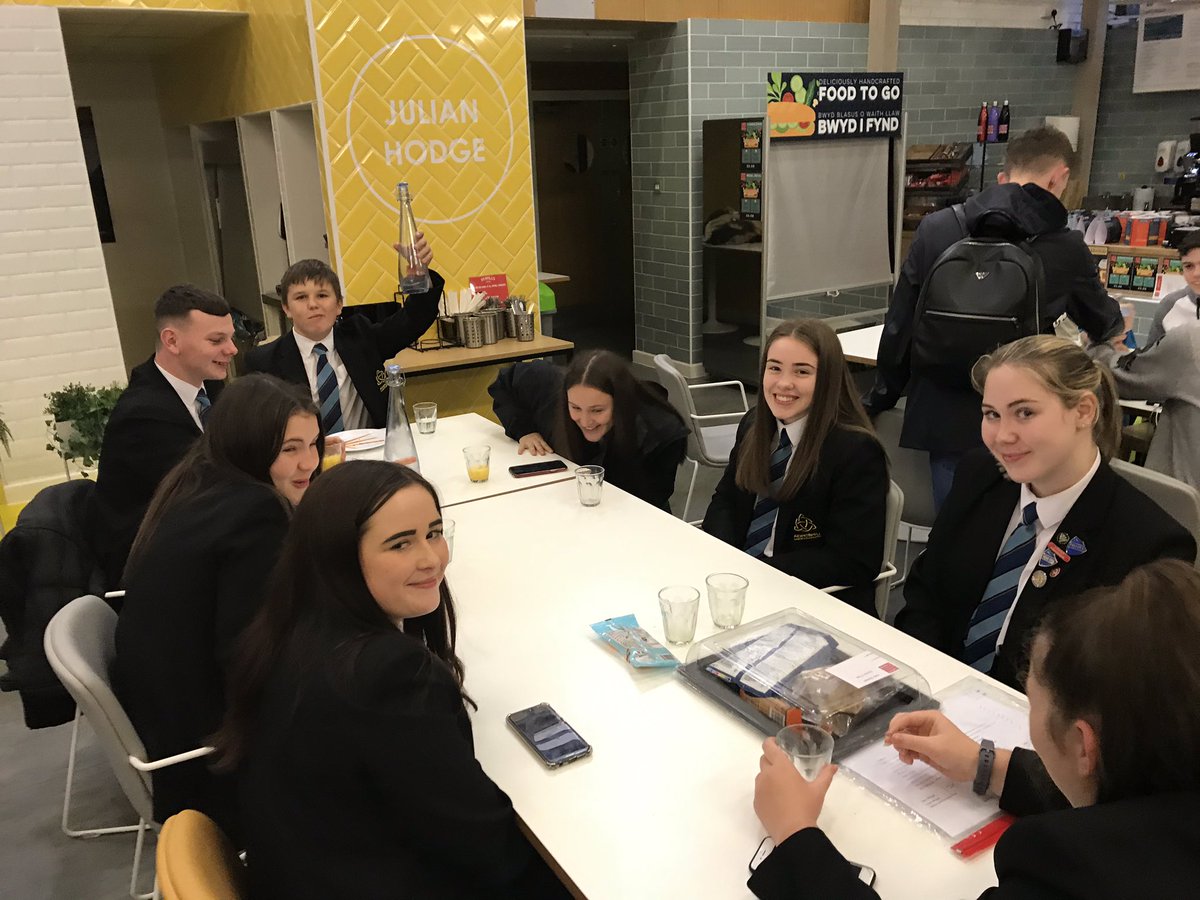Aberphysics's tweet photo. Well done Year 10 and 11 - impeccable.  You were the youngest at the lecture and you did ALC proud.  What an honour to be with Professor Kip Thorne Nobel Laureate giving a lecture on his life in Physics. @ALC_SECONDARY @Y11Mrs https://t.co/Jc2K4LNq2X