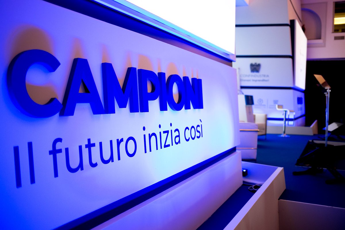 GIConfindustria's tweet photo. Secondo giorno di lavori di #Campioni, il 34° Convegno di Capri dei Giovani Imprenditori di Confindustria.

➡️Segui la diretta streaming di #Capri19 sul sito https://t.co/WWoMwWyQvo 

🔵e sulla nostra pagina Facebook https://t.co/x2PZmNYOTI https://t.co/nc1wU2OVKP