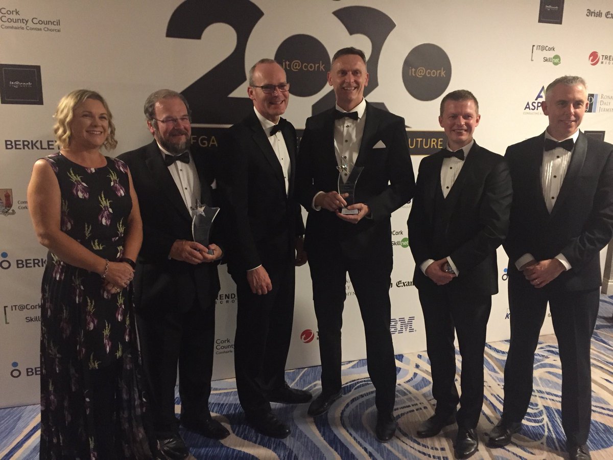 Huge well done to all award winners <a href="/itcork/">EveryNewBaby</a> #Techleaders19 Awards - especially glad to see Shemas Eivers &amp; Teddy McCarthy honoured for their work over the years &amp; their support for <a href="/itcork/">EveryNewBaby</a> well done too to <a href="/keelvar/">Keelvar</a> <a href="/workvivo/">Workvivo by Zoom</a> <a href="/Rinocloud/">rinocloud</a> for picking up awards