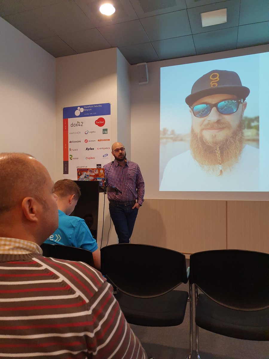 sergeluca's tweet image. Attending logics apps flow session from @ahmadn82 #spsbe @SPSBelgium #microsoftflow