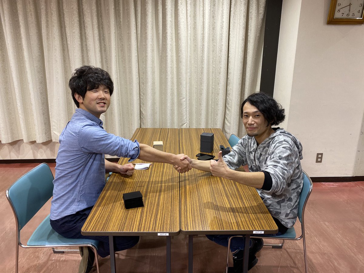 hhsm_mtg's tweet photo. 決勝はハタノさんとシライさんです！
お二人共頑張ってください୧(୧ˊ͈ ³ ˋ͈)⋆ೄ https://t.co/2tLCMwNInj
