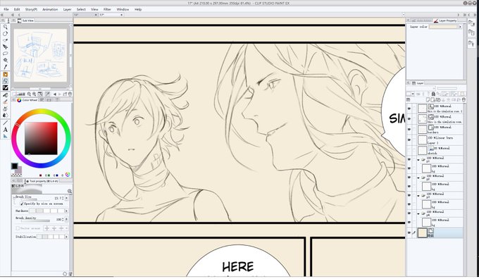 Med school has been busy lately... ? but lineart for this update is nearly done! 
