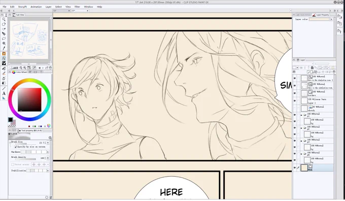 Med school has been busy lately... ? but lineart for this update is nearly done! 