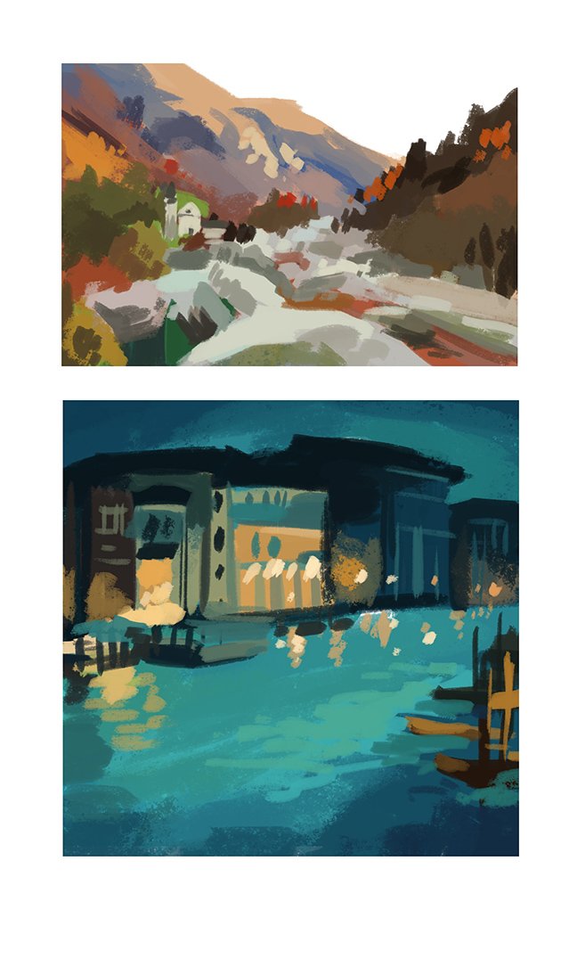 20-30min studies while I'm trying to get back into the groove! #illustration #studies 