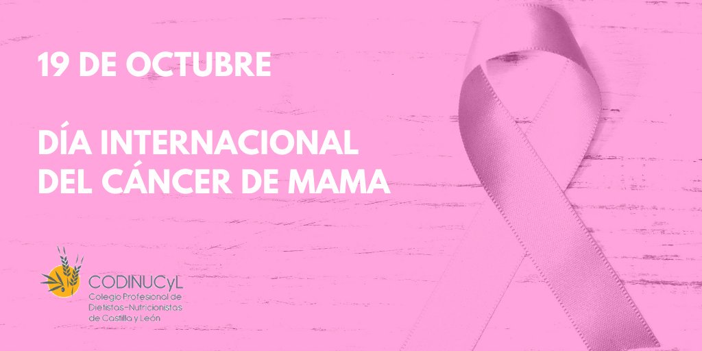 CODINUCyL's tweet photo. 🎀 Hoy se celebra el #DíaInternacionaldelCáncerdeMama. Una fecha para recordar la importancia de una detección precoz que permita mejorar el pronóstico y la supervivencia de las mujeres que lo sufren. #ContigoDamosLaCara https://t.co/RTCcJSwYGU