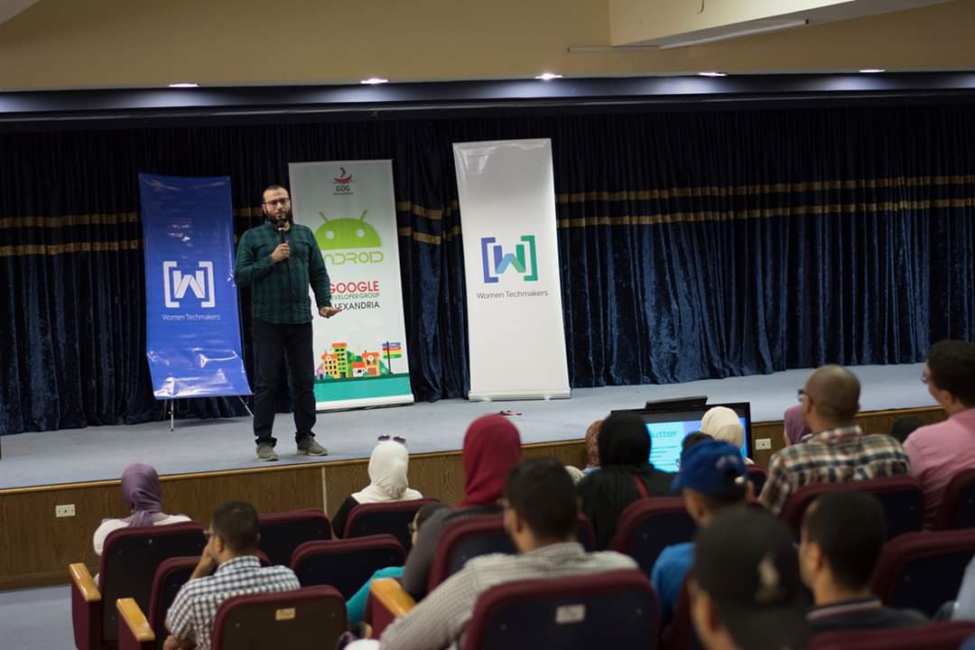 GDGAlexandria's tweet photo. Google Flutter session is happening now with our speaker @dahabdev๐คฉ
Come and join us ๐
@gdg @WomenTechmakers
@abid_salim @EslaamSaeed @Omranic @WTM_Alex @FlutterDev
@FlutterEgypt @Reka9
@SondosElsayed4 @hadeer_darwesh @KhadejaMA
#DevFest2019 #GDG #WTM #GDGAlex #WTMAlex https://t.co/0bDyKBj2Ms