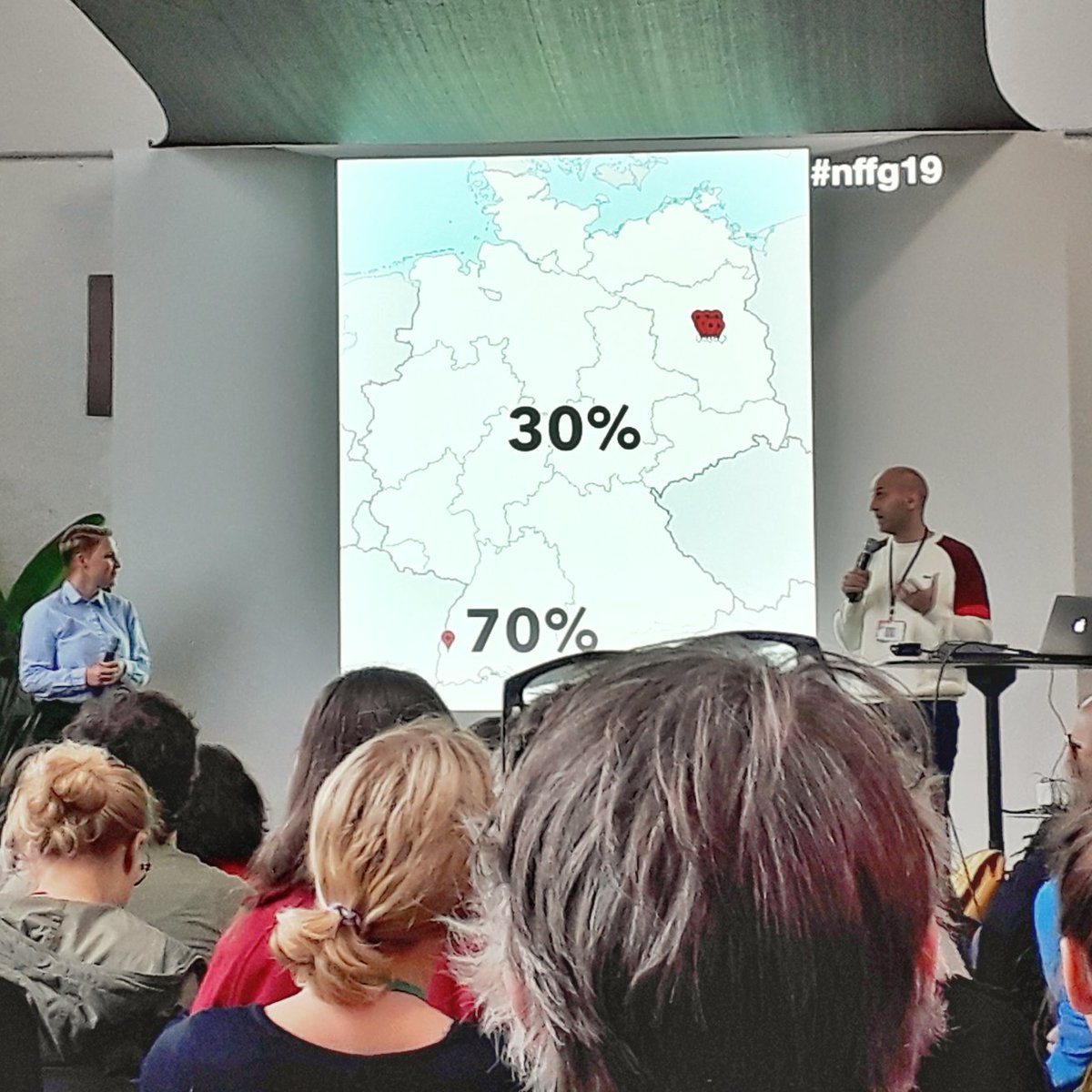 ben_blankenburg's tweet photo. Los geht das 1. Netzkulturfestival #nkffg19 in Freiburg, mit vielseitigem Programm und tollen Speakern - damit die coolen Events nicht nur rechts oben auf der Landkarte stattfinden https://t.co/ItZNG1xucZ