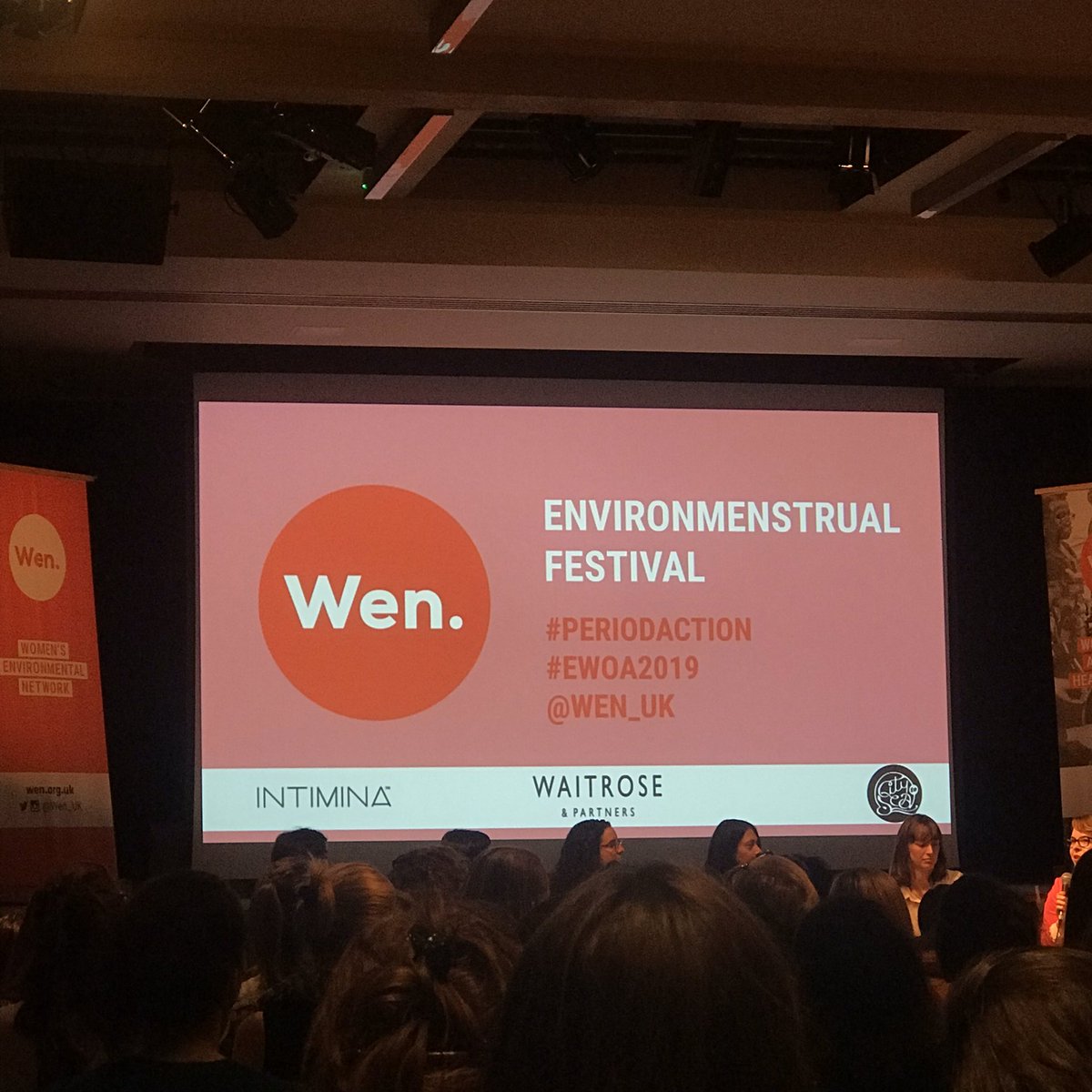 What a fantastic event from @WEN_UK for #environmenstrualweek. Celebrating all things #period ❣️glad to be part of such an inspirational group of people #periodaction #sustainableperiods #plasticfreeperiods