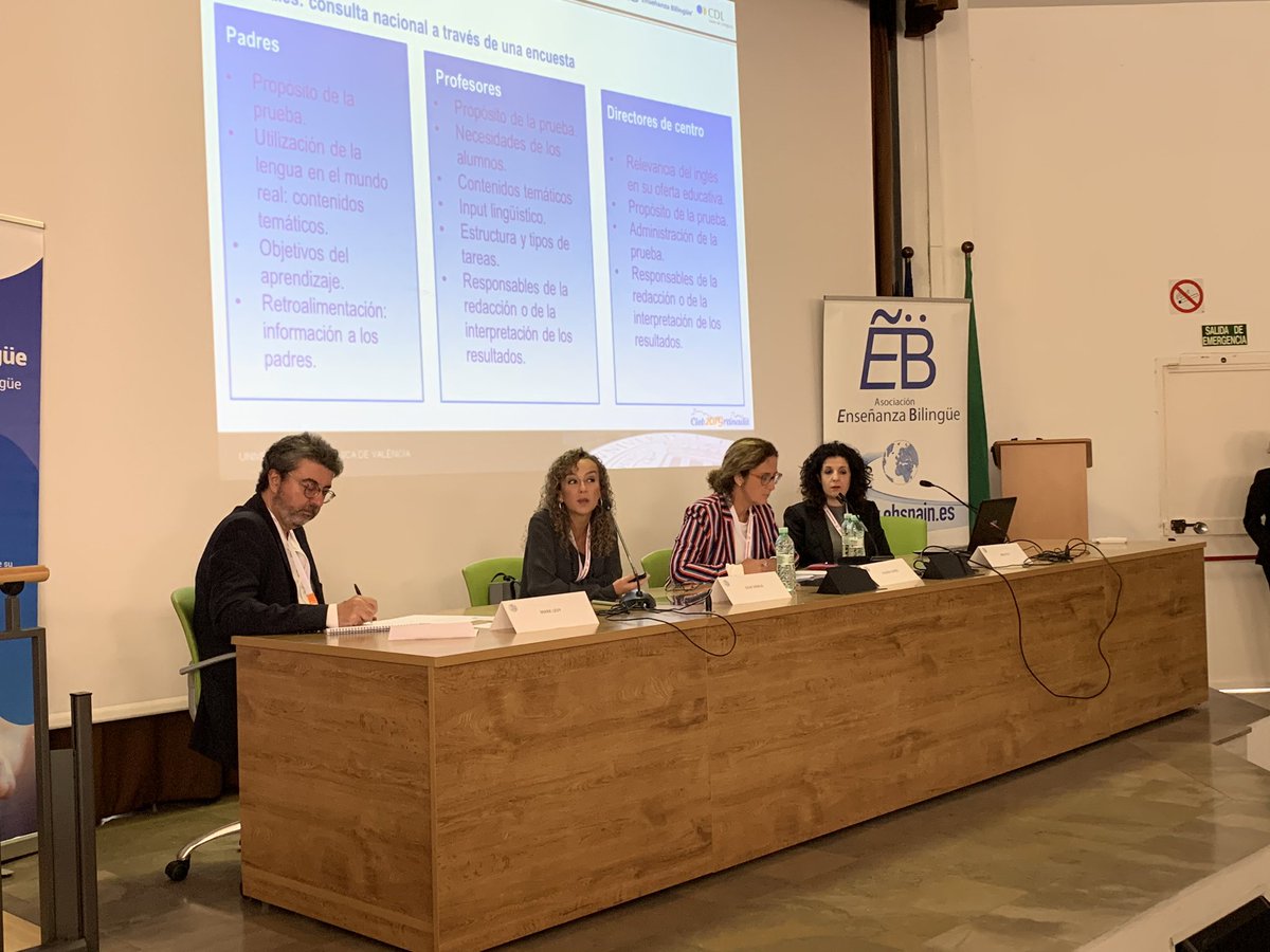 Evaluación de programas de enseñanza bilingüe 
Ana Otto, Paloma Castro y Júlia Zabala
<a href="/Ens_bilingue/">Enseñanza Bilingüe</a> 
#cieb2019
@CIEB2019