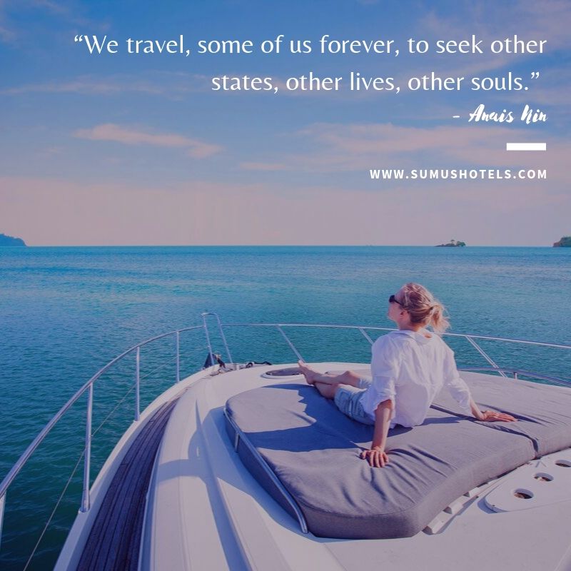 sumushotels's tweet photo. ✈️ We travel, some of us forever, to seek other states, other lives, other souls. 
#Experience at Sumus Hotels 😍 
➡️ https://t.co/gMurcpAEMy https://t.co/bY44eIVZJs