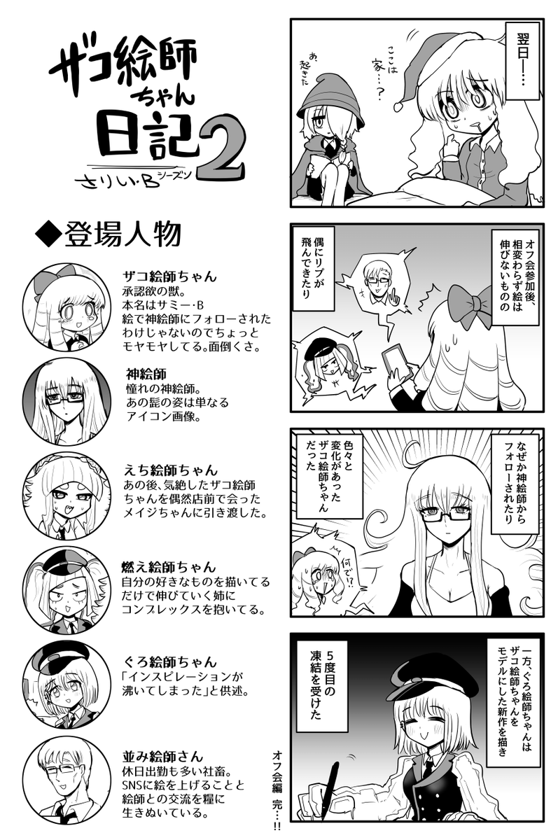 ザコ絵師ちゃん日記2 #21
オフ会編・エピローグ 