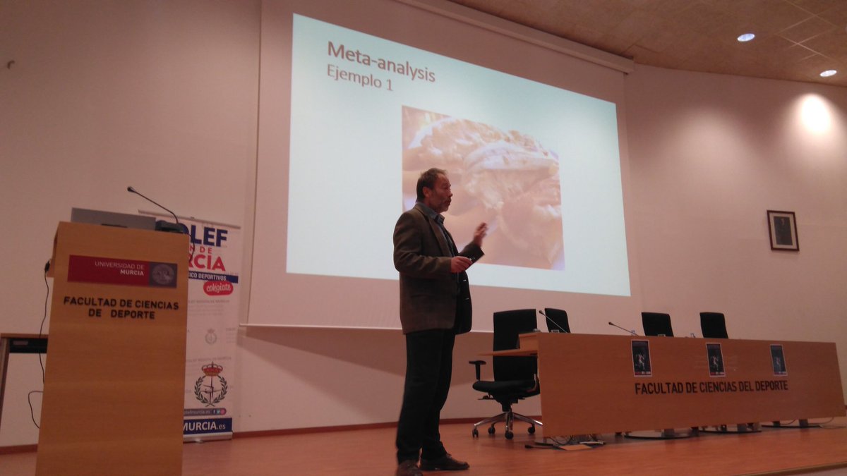 JavierCourel's tweet photo. Amazing talk from prof. Michal Steffl from Charles U. Prague, bringing meta-analysis methods into practice using friendly examples. Great to have him onboard the #HEALstudy @HPSportsSci https://t.co/yFbVmVsfNo