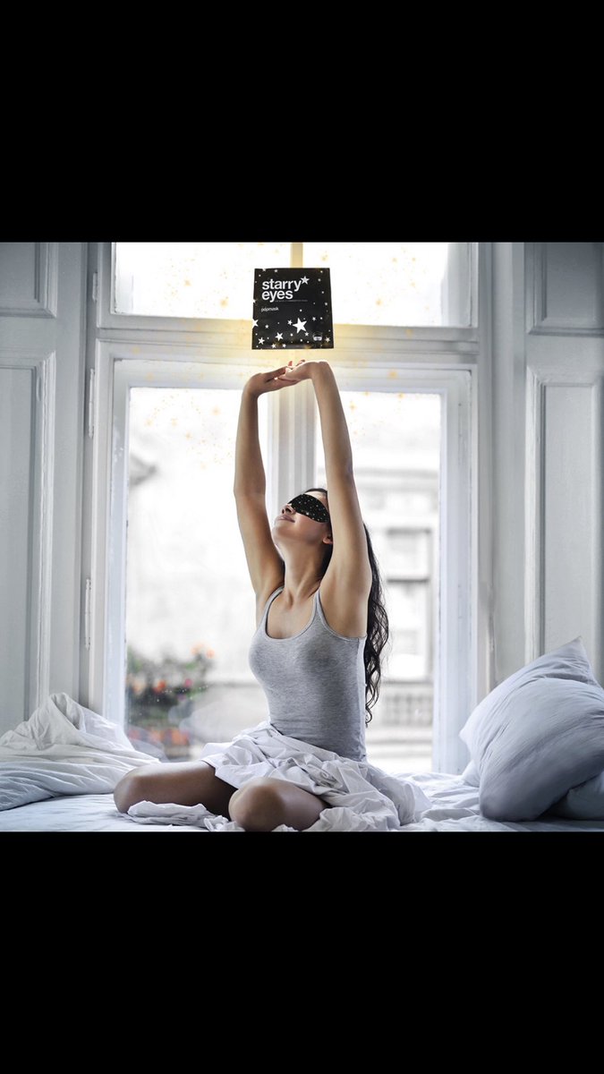 Have a great nights sleep and wake up refreshed and revitalised #starryeyes #sleep #insomnia #selfheating #relax #rest #eyemask #restful #heated