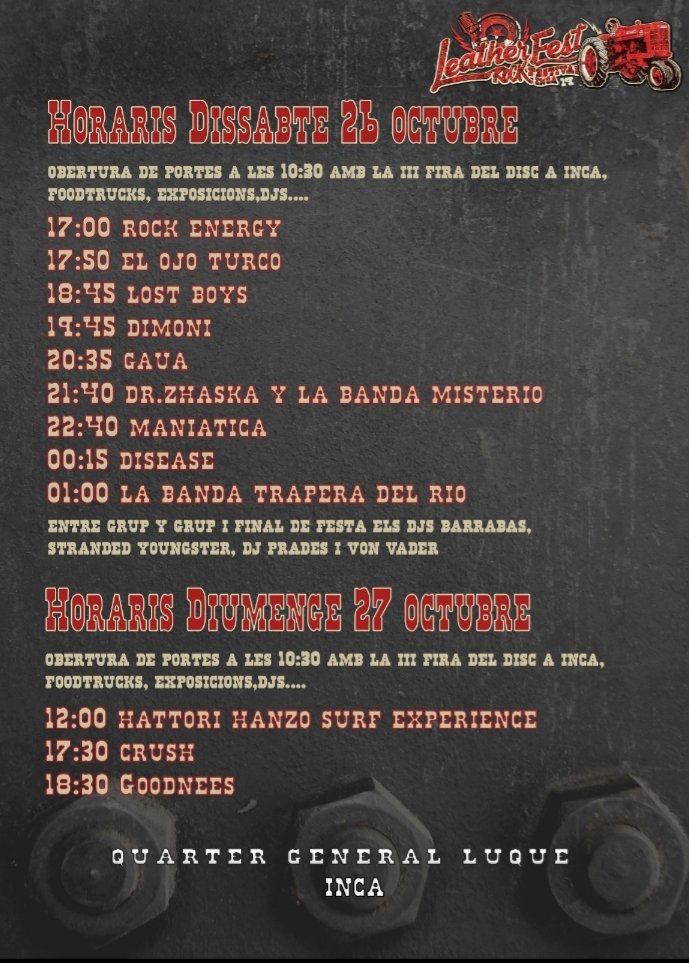 Leatherfest tweet media