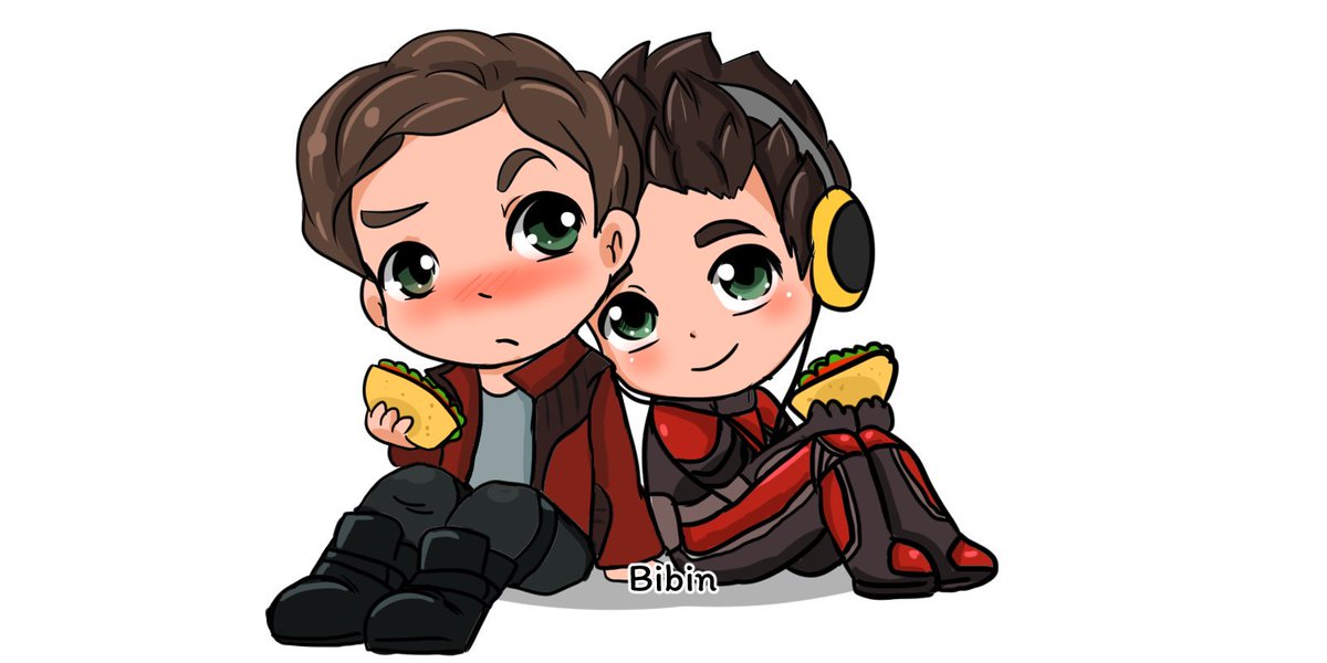 Mantisbibin's tweet image. ข้าเคยเห็นบอกว่าไม่มีรูปคู่ ข้าเลยถือโอกาสวาดรูปคู่กันไปเลยเนอะ!
อยากได้ไฟล์ png  ดีเอ็มมาได้นะคะ 
(งานรีบเลยตกหล่นรายละเอียดไปหน่อยนะคะ ไม่ว่ากันเนอะ)
@starlordhaha @Antman_Scotty