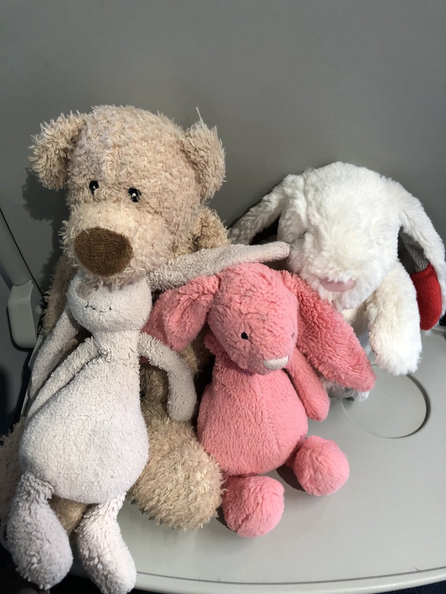 guykirk's tweet image. Thanks so much to the social teams at @TLRailUK and @greateranglia. The bunny family and teddy are now on their way back to be reunited with their kids with time to spare before bedtime after daddy left them on a train ❤️🙏