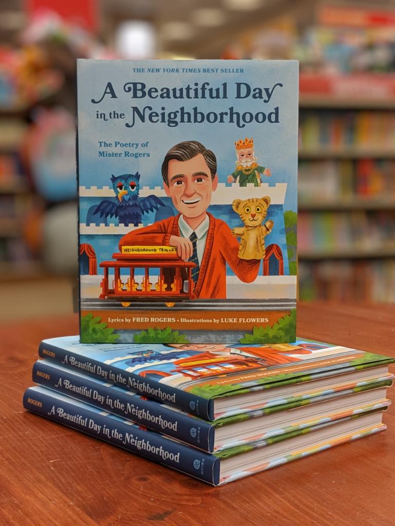 Join us tomorrow at 11 AM (10/19) for a story time centered around the wise words of Mr. Rogers himself! "A Beautiful Day in the Neighborhood" encourages young readers to practice kindness, self awareness and compassion in their every day lives. 📖 #BNstorytime #mrrogers
