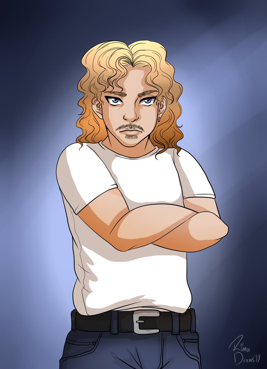 chellcreations's tweet photo. Another Stranger Things art with Billy this time! He wasn’t really my favorite till later. For my patron Jenipher of a late July giveaway art!
Support my Patreon https://t.co/nVou6T8C4c
#StrangerThings3 #billystrangerthings https://t.co/ptdGsWBxAC
