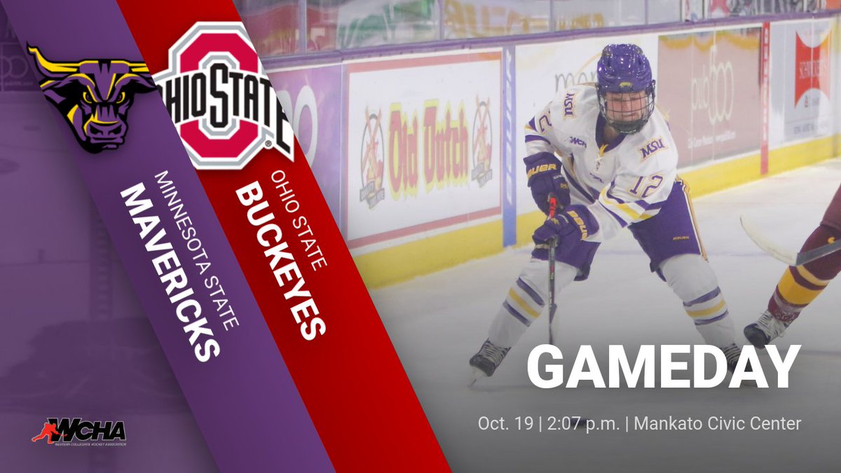 Minnesota State Women’s Hockey (@minnstwhockey) on Twitter photo GAMEDAY!!! The Mavericks and the Buckeyes play game two today after playing to a tie yesterday. #msuwomenshockey #HornsUp
🥅 <a href="/OhioStateWHKY/">Ohio State Women's Hockey</a>
⏲️ 2:07 p.m.
📍 Mankato, Minn.
📊 msumavericks.com/sidearmstats/w…
🖥️ bit.ly/32iJkZg GAMEDAY!!! The Mavericks and the Buckeyes play game two today after playing to a tie yesterday. #msuwomenshockey #HornsUp
🥅 <a href="/OhioStateWHKY/">Ohio State Women's Hockey</a>
⏲️ 2:07 p.m.
📍 Mankato, Minn.
📊 msumavericks.com/sidearmstats/w…
🖥️ bit.ly/32iJkZg