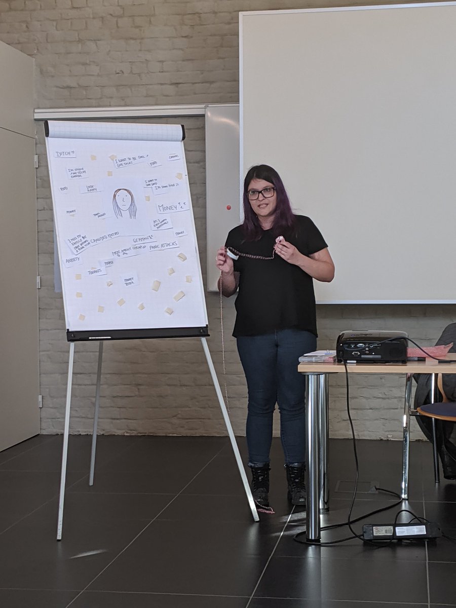 vdlGeert's tweet photo. @AntzScaravilli is unravelling her brain for us at #BREWT3 https://t.co/hyDU991RCR