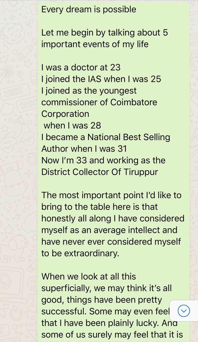 Vijaykarthikeyn's tweet photo. Gave my 2nd #TEDx today at #TEDxSNSCE #EveryDreamIsPossible (Transcript attached below ) https://t.co/JHiY73OwK7