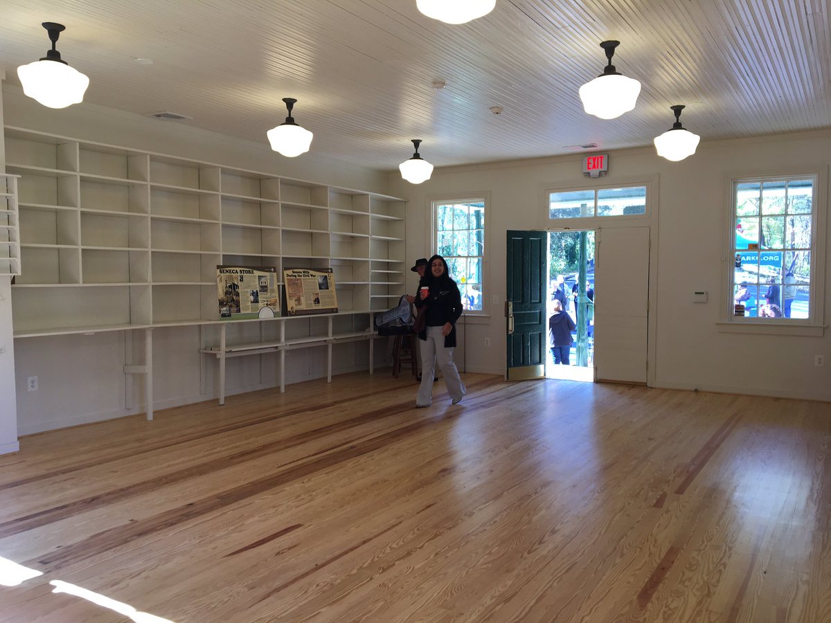 MontgomeryParks's tweet photo. Check out the restored interior of Seneca Store.

The original floors, ceiling, and shelves were kept and brought back to life with expert work from Montgomery Parks’ staff. 

#HistoryInTheParks https://t.co/2vLpdKWWhF