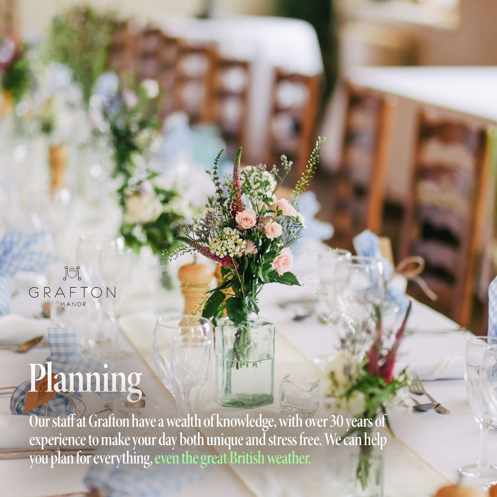 No matter the event we aim to make it run smoothly

If you have an event that you want to hold with us then contact us on 01527 579007 or email us on office@graftonmanorhotel.co.uk🥳

#GraftonManor #Grafton #GraftonManorHotel #Hotel #Wedding #Bromsgrove #WeddingVenue
