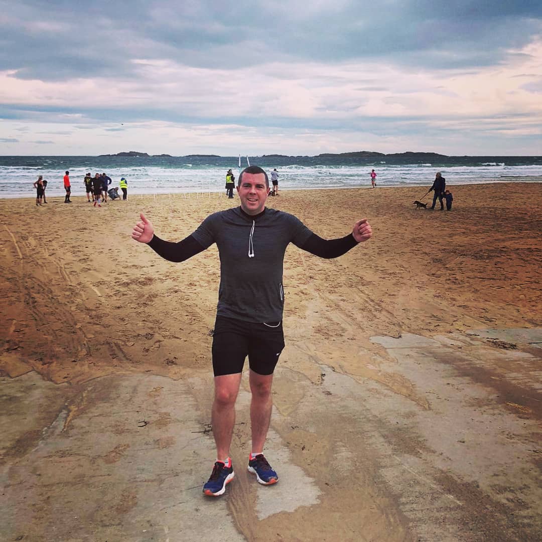 gerardmcerlean's tweet photo. Completed my @Portrushparkrun class running along the east strand beach. First run since doing the Belfast marathon in May. #gotthebugback https://t.co/LPKSdU19dt