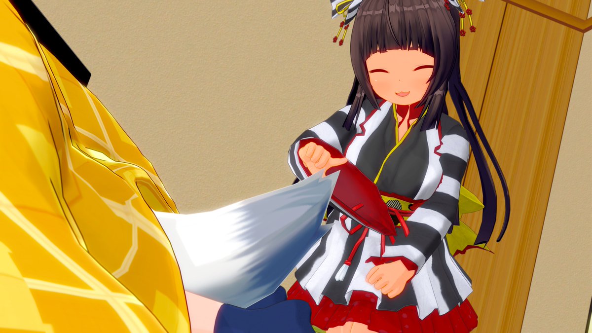 寒がりさん、ひと足お先に。　#COM3D2