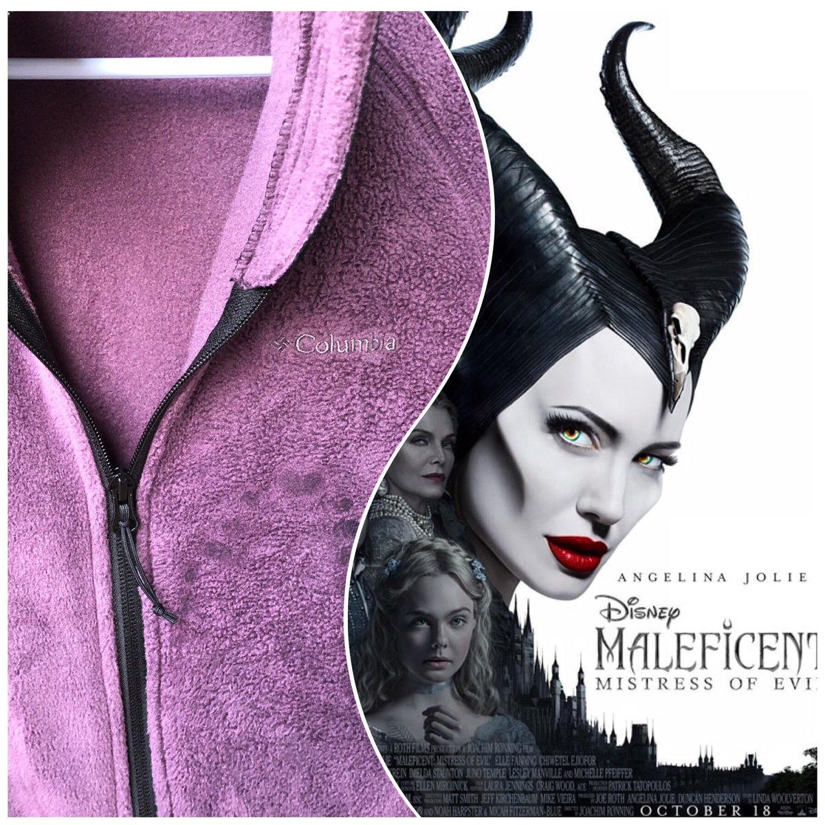 ruchareka's tweet photo. เตรียมรีดเสื้อกันหนาวตัวโปรด จะไปดู Maleficent ค่ำนี้  พลาดทำพังเป็นรอยเตารีด -- รู้สึกเจ็บใจว่า ไม่น่าเลย น่าจะเก็บรักษาเสื้อให้ดีกว่านี้ .. มานึกอีกที ตั้งแต่เกิดมา มีเสื้อตัวโปรดจำนวนไม่ใช่น้อย ปัจจุบันมันหายไปไหนหมดแล้ว ... เสื้อตัวโปรด ไม่มีอยู่จริง https://t.co/C8pE51jVJW