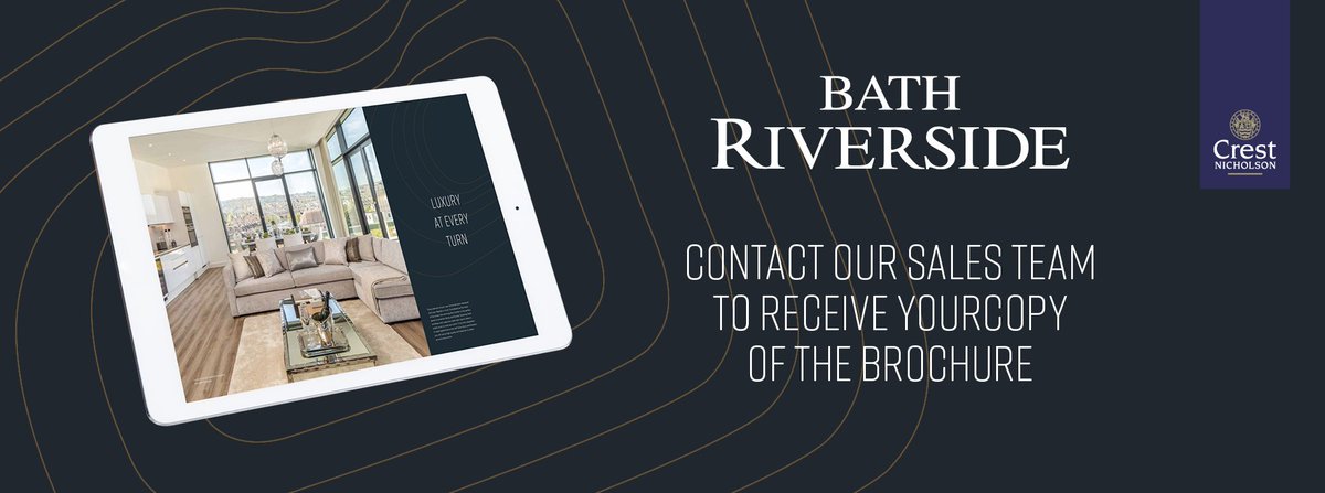 Interested in one of our properties? 🏠 

Contact our sales team online or call 01225 463517 to receive your copy of the #BathRiverside brochure: bit.ly/2ed7nkX 

#Property #Bath #HomeBuying