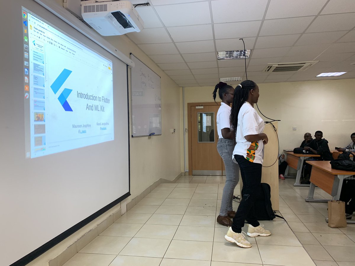 _jumaallan's tweet image. DevFest 19

@kendyjaky (Kendi Jacky) and @J_Akello (Maureen Josphine).  talking about Flutter and ML Kit in Flutter

#DevFest19 #DevFestNairobi