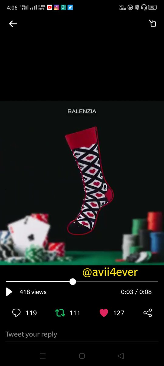 @balenziasocks Here is my perfect ScreenShot 

#BalenziaSocks #Poker #FestiveEdit #shopnow 
Join 
@Devanginee
@Chhayadhamecha 
@Bhayani_Dhanish 
@Meet_sd45 
@sanketdhende 
@Aaravsingh28 
@Soans_34 
@CD007_ 
@Zaaid08
@iKaushik365
@Nrj_619
@Heart_loverR 
@Aka5hKr 
@SimantaGoswami8