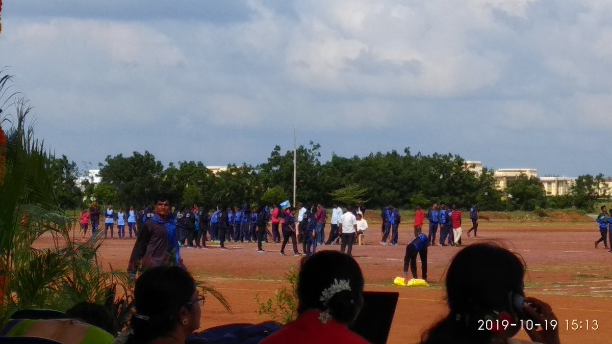 Glimpses of 11th Intercolloegiate Athletic Meet at UHS BAGALKOT