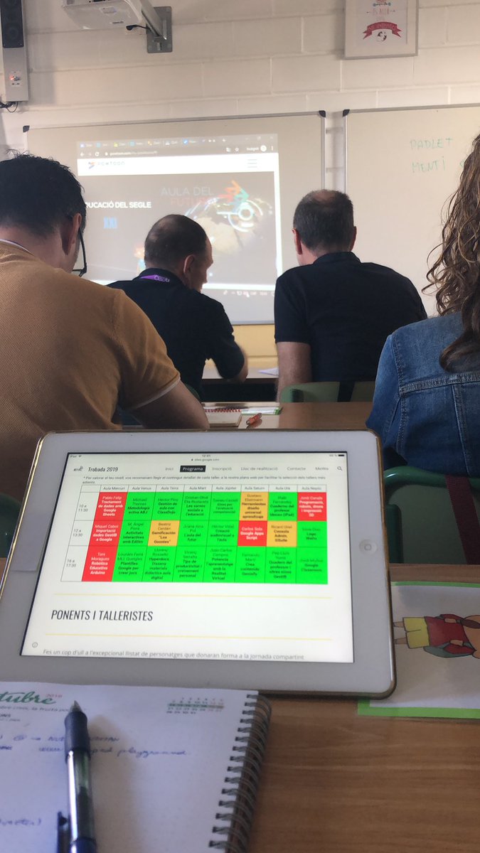 ...i seguim!!! “L’AULA DEL FUTUR” amb <a href="/xampoh/">joana aina</a> #IBTAC19 <a href="/IBTAC_oficial/">IBTAC_oficial</a>