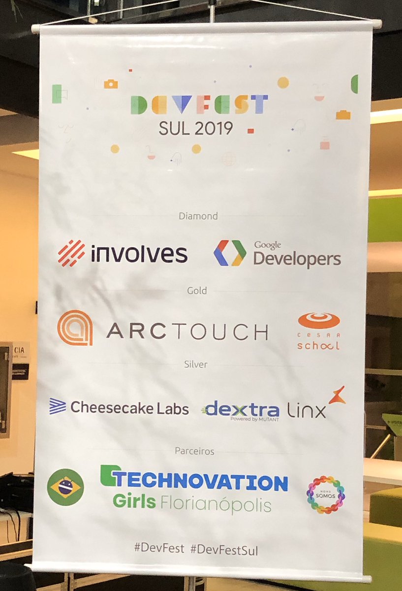JoaoLuizSK's tweet photo. #devfestsul #DevFest19 https://t.co/xahUIAcjEJ